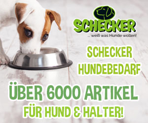 Schecker Banner – Über 6000 Artikel für Hund & Halter