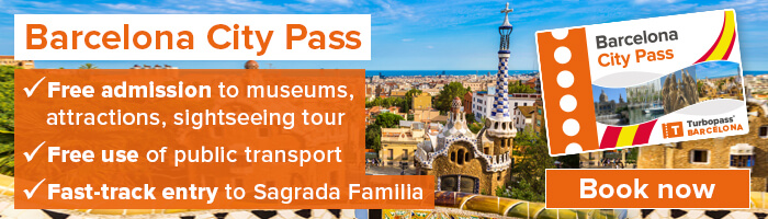 Tagesausflug all inclusive Barcelona Sightseeing mit freien Eintritt Museum, Attraktionen, Rundfahrten und viel mehr.