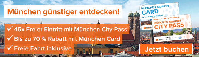 Tagesausflug all inclusive München Sightseeing mit freien Eintritt Museum, Attraktionen, Rundfahrten und viel mehr.