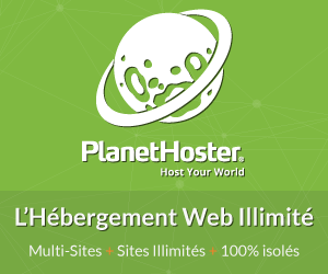 Offres d'hébergement pour votre site internet chez PlanetHoster