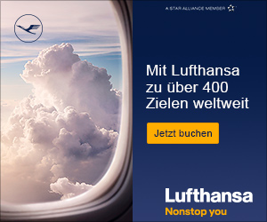 Werbung für Lufthansa