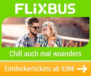 Fahrkarten von Flixbus kaufen