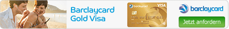 Barclaycard Gold Visa Die Kreditkarte mit einem tollen Versicherungspaket