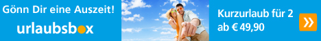 Urlaubsbox | Reisegutscheine verschenken & Hotelgutscheine kaufen für Kurzurlaub, Kurzreisen & Kurztrips