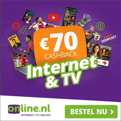 Lack Friday megadeal Online.nl Jou voordeel tot € 263,95