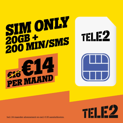 Tele2 De beste Deal - Sim Only