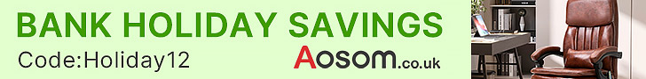 Aosom UK  &#8211;  MADE TO STAY Sale  &#8211;  728&#215;90, MySmallSpace UK