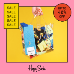 Happy Socks Summer Sale tot 40% korting