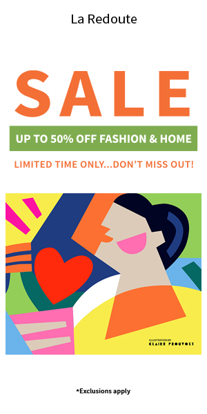 La Redoute UK  &#8211;  Summer sale – Up to 50% off fashion and home  &#8211;  300&#215;600, MySmallSpace UK