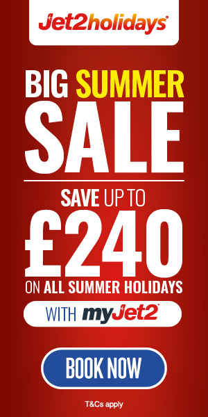 Jet2holidays: Lock in today's prices with low deposits from £60