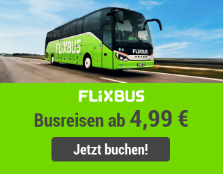 Flixbus Entdeckertickets ab 4,99 Urlaub buchen