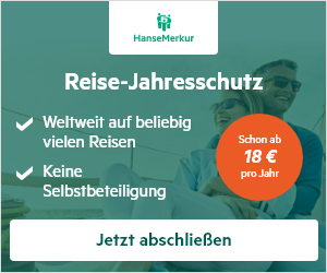 HanseMerkur Reiseversicherung online abschließen