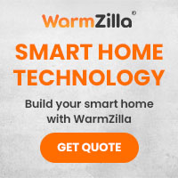 Advert for WarmZilla Smart Home Technology