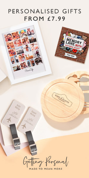 Personalised Gifts For Friends & Family