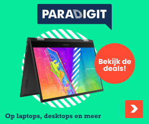 Paradigit Sale campagne laptops, desktops en meer