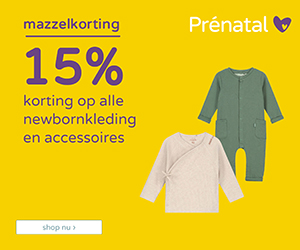 15% korting op alle newborn kleding & accessoires